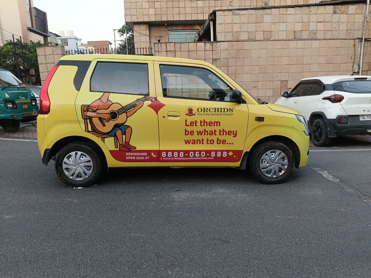 Orchids International School campaign CashurDrive